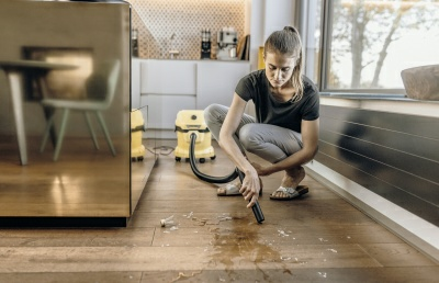 Хозяйственный пылесос для сухой и влажной уборки KARCHER WD 2 Plus V-12/4/18 (Румыния)