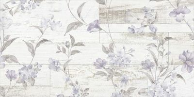 Керамическая плитка для стен Панно Сан-Ремо 1 белый 25*50см (Беларусь)