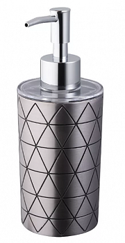 Дозатор жидкого мыла серебряный STAR 07116 (Польша) Дозатор жидкого мыла серебряный STAR 07116 (Польша)