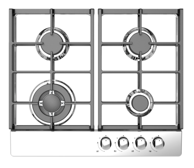 Газовая варочная поверхность Schtoff H6002C16IS Inox (Турция)