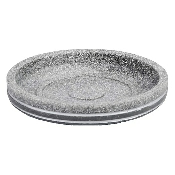 Мыльница Залта с полосками серая (Германия)