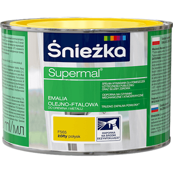 Эмаль масляно-фталевая SNIEZKA Supermal 0,4л (Польша) в Борисове