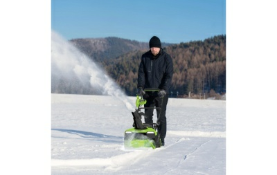 Снегоуборщик аккумуляторный Greenworks 40V GD40STX2 (1хАКБ 4ч и ЗУ) 51см 2603407UB (Китай)