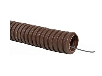 Труба гофрированная ПВХ с зондом упаковка 25м ЮПИТЕР (Китай)