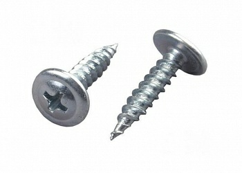 Саморез с прессшайбой 4,2х16 острый, оцинкованный (Россия)