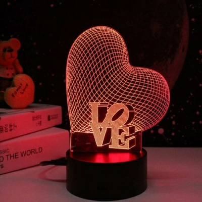 Ночник Camelion NL-400 "Сердце" (Китай)