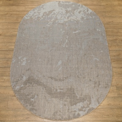 Ковер (0,8х1,5) ДЕКОРА (СИЗАЛЬ) 52310_50522 Овал (Россия)