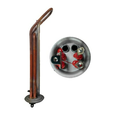 ТЭН медный 2000Вт для Optimum и Lux (Китай)