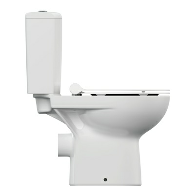 Напольный унитаз Cersanit Nature Clean On 011 3/5 DPL EO slim / 65410 горизонтальный выпуск (Россия)