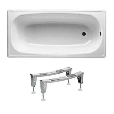 Ванна стальная 150x75 см BLB Europa SG + ножки 2 штуки (Португалия)