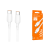 Кабель BX93 Type-C-Type-C 100W белый BOROFONE (Россия) Кабель BX93 Type-C-Type-C 100W белый BOROFONE (Россия)