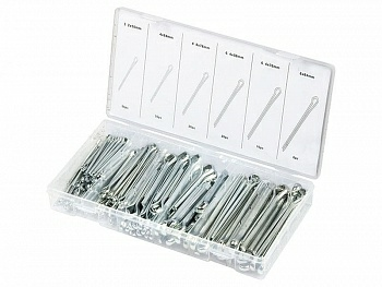 Набор шплинтов Сибртех 144 предмета (Китай)