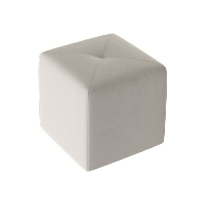 Пуф Тип 6, велюр бежевый, д.420*425 (Россия)