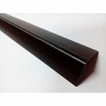 Угол"Идеал" Венге/301 20х20 мм 2,7 м.(Россия)