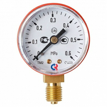 Манометр пропановый 06МПА (000"Редиус 168") (Россия)