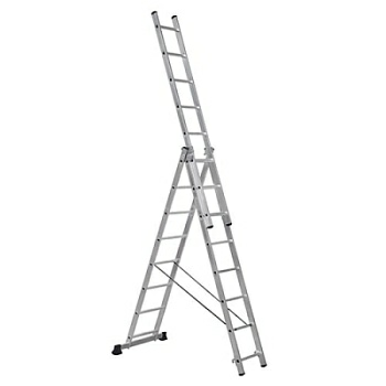 Лестница алюминиевая трехсекционная лестница SC3009 (Россия)