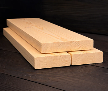 Доска строганная сухая строганая цельная сорт АВ хвоя (Россия)