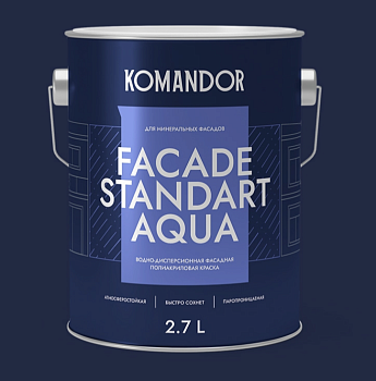 Краска фасадная матовая FACADE STANDART AQUA (Россия) в Борисове