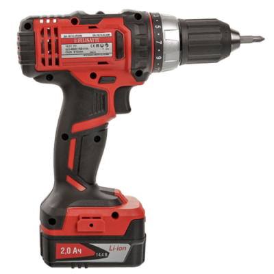 Дрель-шуруповерт аккумуляторная,14,4В ДА-10/14,4Л3(М) Felisatti (Китай)