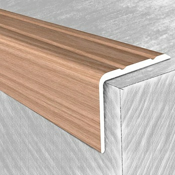 Порог алюминиевый 3414-617К Дуб беленый СК 0,9м (Беларусь) в Борисове