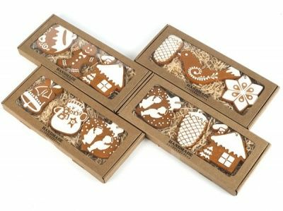 Набор украшений новогодних подвесных "Печенье" 3 шт. 8*8 см (BB101479) (Китай)