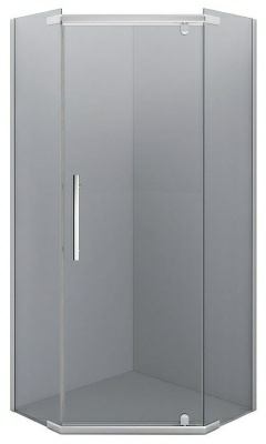 Душевое ограждение IVA E1PC100T тонированное стекло 100*100*200 (Китай)