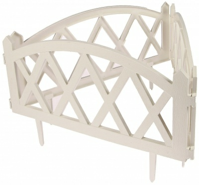 Забор декоративный Modern 50113 5шт длина 3м белый (Беларусь) 