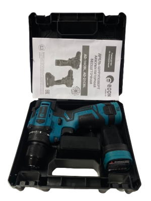 Аккумуляторная дрель Edon AD-16CBL (Китай)