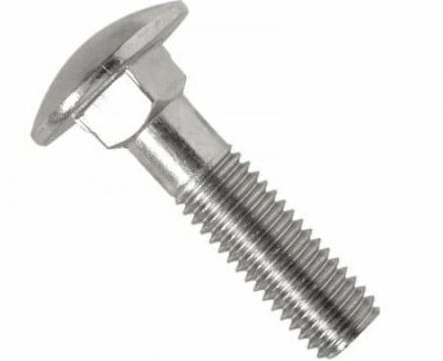 Болт мебельный М10х100 цинк DIN 603 (Россия) Болт мебельный М10х100 цинк DIN 603 (Россия)