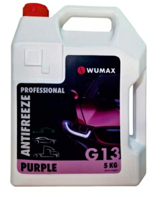 Антифриз ANTIFREEZE PROFESSIONAL G13 фиолетовый WUMAX 5кг (Россия)