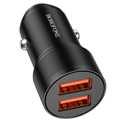 Автомобильное зарядное устройство BOROFONE BZ19 (Китай)