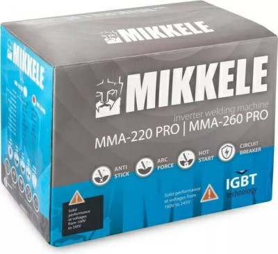 Сварочный инвертор MMA-220 PRO MIKKELE (Китай)