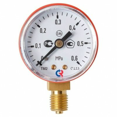 Манометр пропановый 06МПА (000"Редиус 168") (Россия)