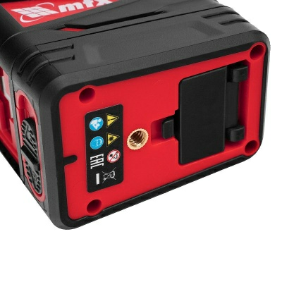 Лазерный уровень QBC RED Basic SET 10 м красный луч батарейки резьба 1/4" MTX (Китай)