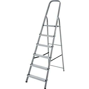 Стремянка стальная Ярус 6 ступенчатая (Россия)