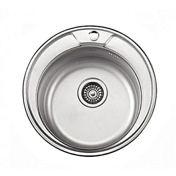 Мойка L64949-6 Ledeme, декор, нерж. сталь , сифон в комплекте(Китай)