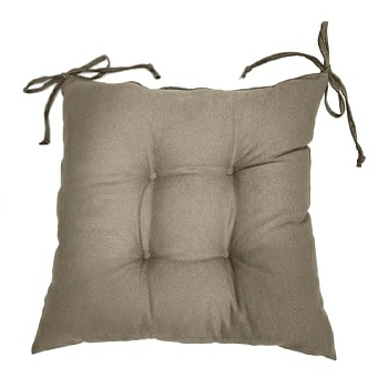 Подушка для сидения Канвас-33 42*42см какао (Беларусь) Подушка для сидения Канвас-33 42*42см какао (Беларусь)