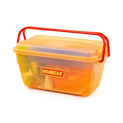 Набор посуды для пикника №3 на 6 персон 55 элементов (Китай) 