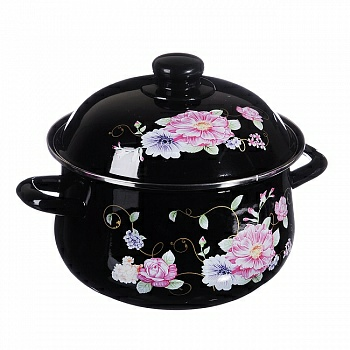 Кастрюля эмалированная Иллюзия, Vetta (Китай) Кастрюля эмалированная Иллюзия, Vetta (Китай)