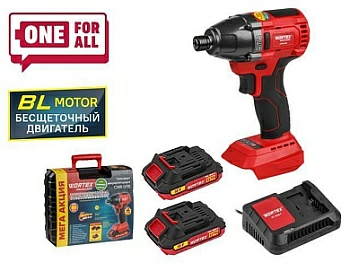 Аккумуляторный ударый гайковерт WORTEX CWR 0118 (Китай)