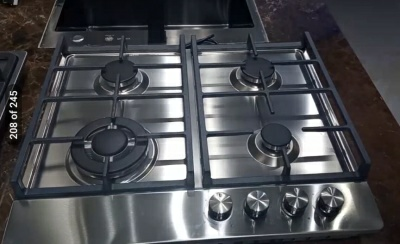 Газовая варочная поверхность Schtoff H6002C16IS Inox (Турция)