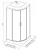Душевая кабина Iva SC010CT 100х100х215 (Россия) Душевая кабина Iva SC010CT 100х100х215 (Россия)