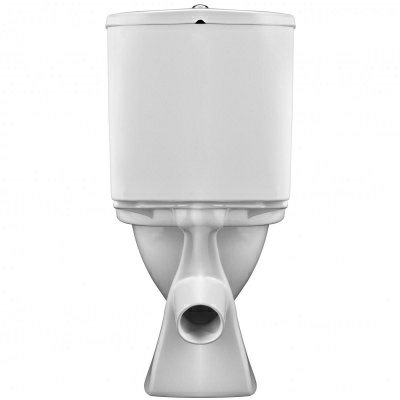 Унитаз-компакт Алькор 1WH302196 с диагональным выпуском, антивсплеск (Россия)