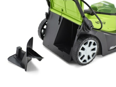 Газонокосилка аккумуляторная Greenworks 40V G40LM35 (c АКБ и ЗУ) 35см (Китай)