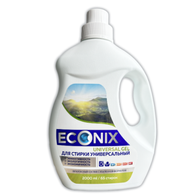 Средство моющее синтетическое жидкое для стирки белья "ECONIX UNIVERSAL" 2л (Беларусь)