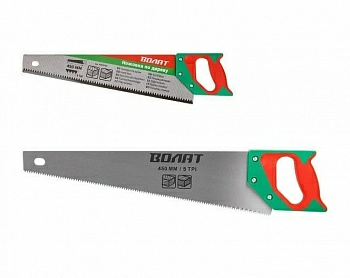 Ножовка по дереву 450мм ВОЛАТ (5 TPI) (Китай)