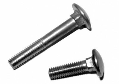 Болт мебельный М8х70 цинк DIN 603 (Россия)