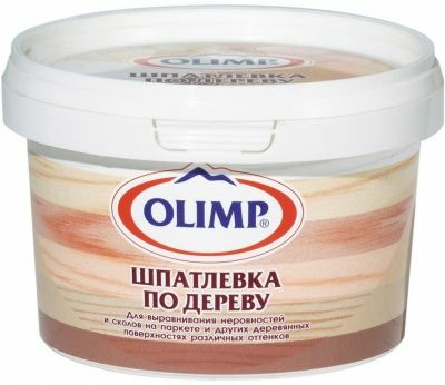 Шпатлевка по дереву Олимп 0,8кг сосна