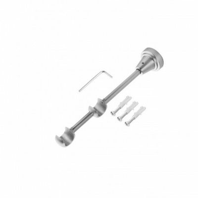 Держатель двойной YB007 D16,16мм сатин (Китай)