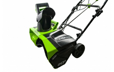 Снегоуборщик аккумуляторный Greenworks 40V GD40ST (с АКБ и ЗУ) 51см 2600607 (Китай)